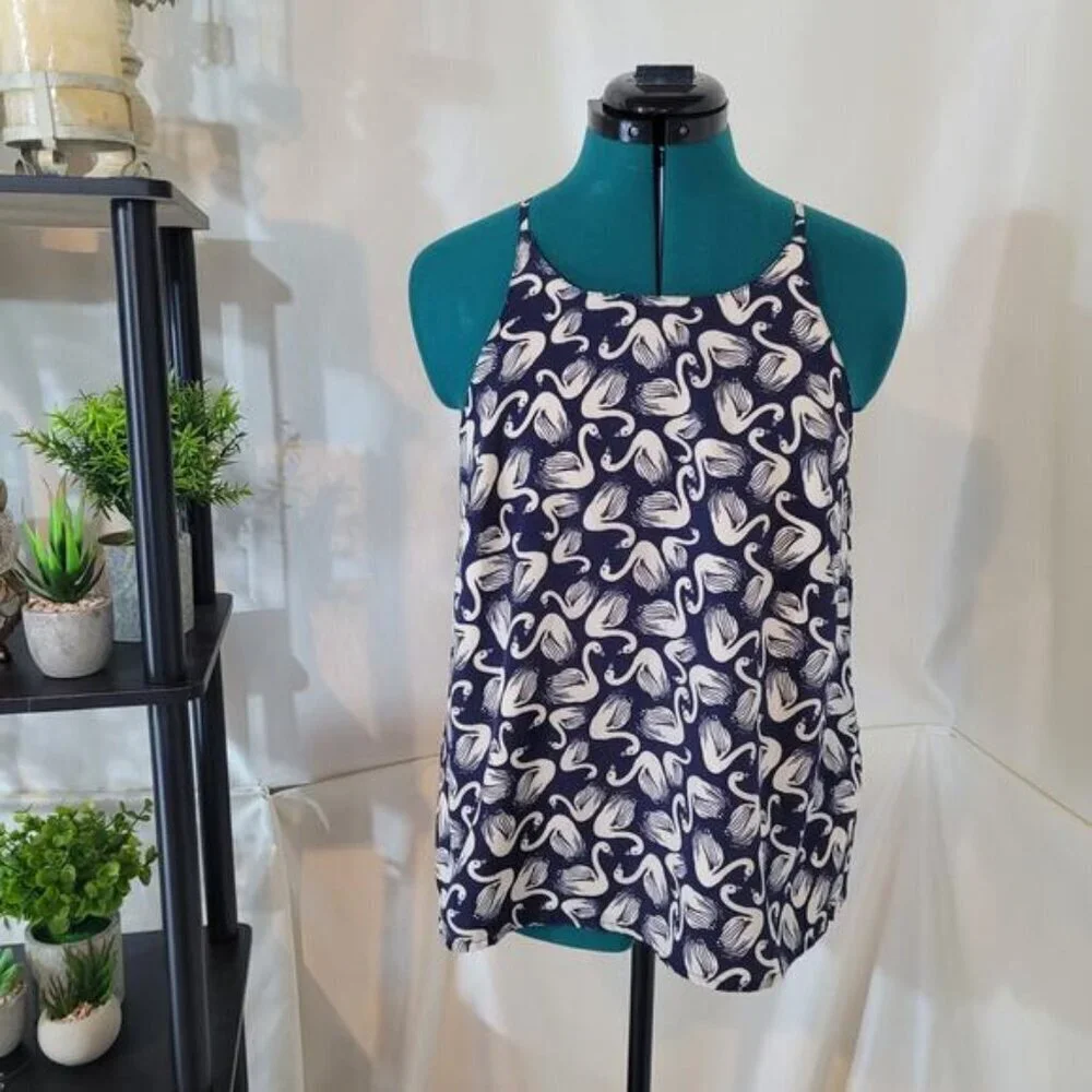 Porridge x Anthropologie Swan‎ Layered Tank - Size Small - Picture 3 of 9